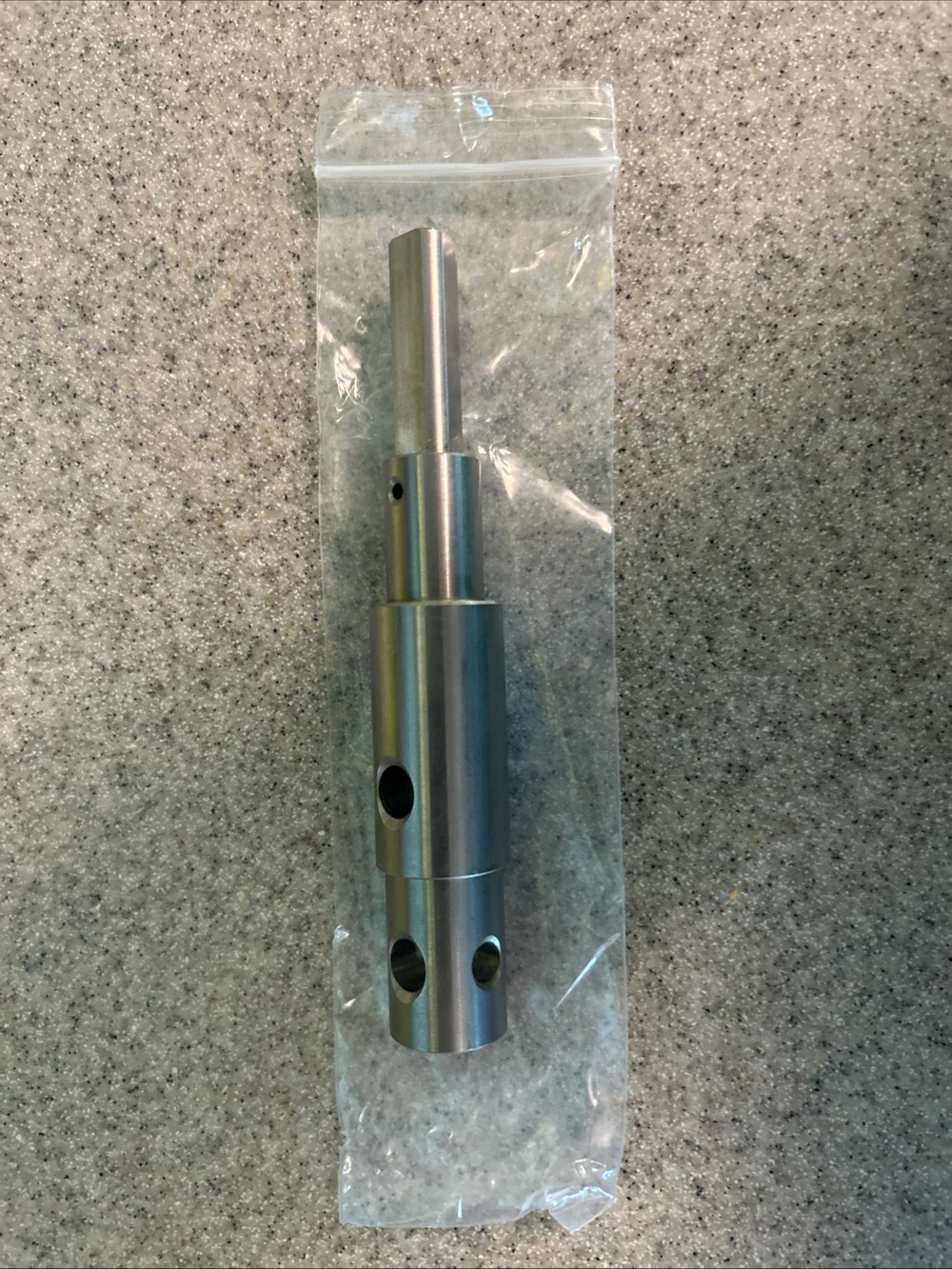 Two Stage Alloy Steel Auger Drill Adapter Fits 3/4" 7/8" Internal Shaft